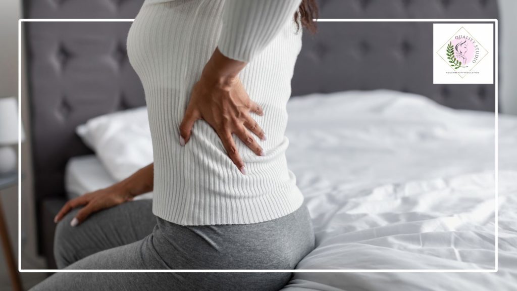 Woman with lower back pain linked to weak core and pelvic floor
