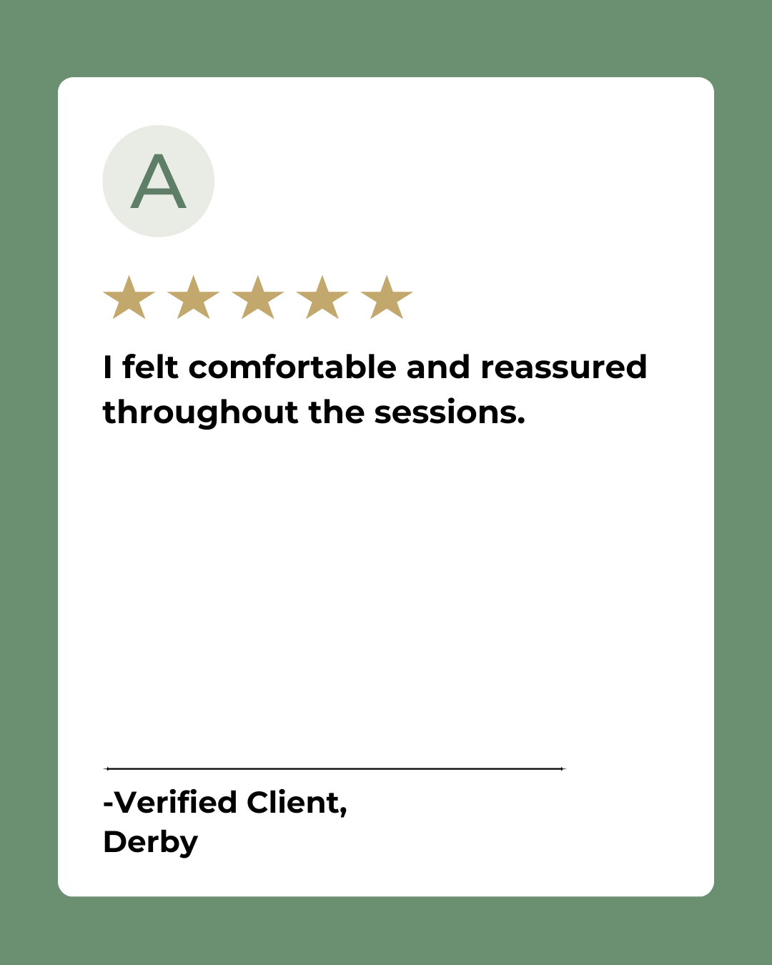 Real feedback from our private appointment-based studio.